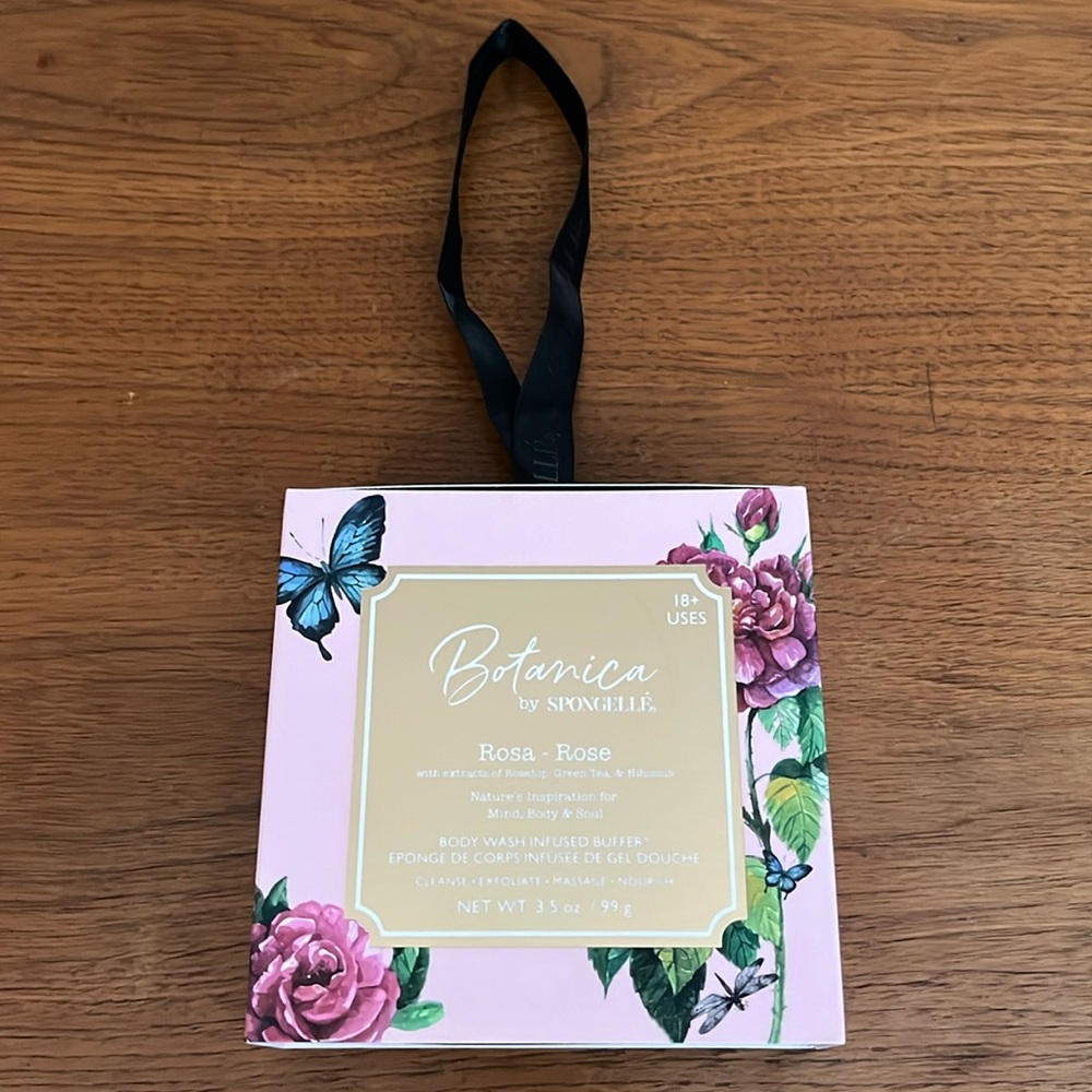 Spongelle Rose Botanical Body Wash Buffer